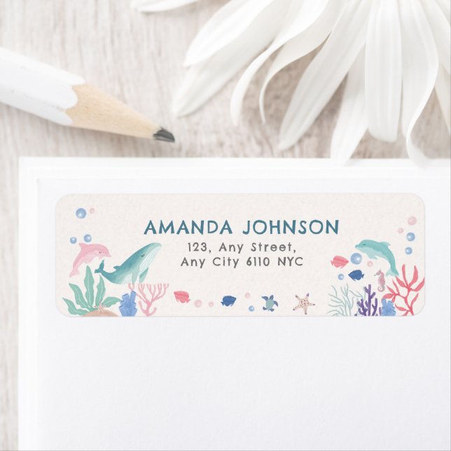 Watercolor Under the Sea Baby Shower (Insitu)