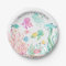 Watercolor Under the Sea  Baby Shower 7" Plate