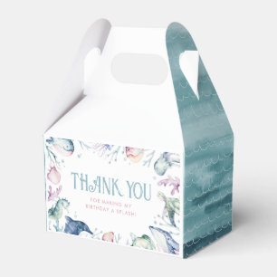 Watercolor Under the Sea Favour Boxes