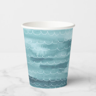 Watercolor Under the Sea Paper Cups