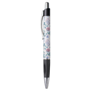 Watercolor Unicorn Crystals & Roses Pattern Pen