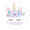 Watercolor Unicorn Sticker