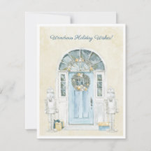 Watercolor Victorian Door 