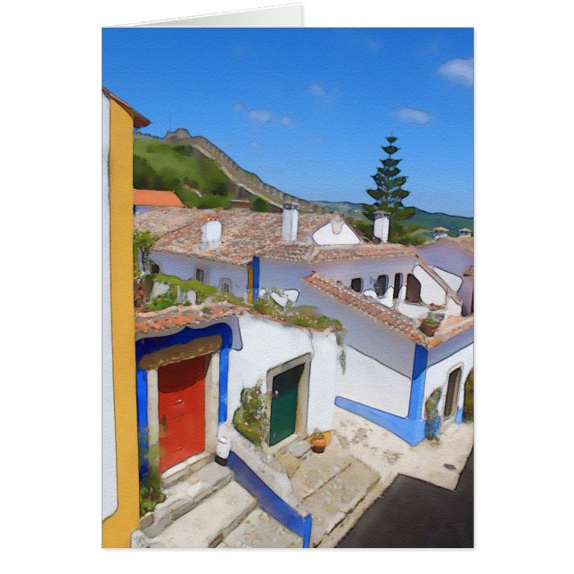 Watercolor village (Front)