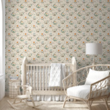 Watercolor Vintage Animals Childroom
