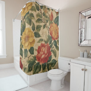 Watercolor Vintage  Floral Modern Collection