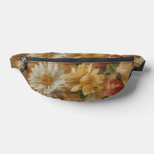 Watercolor Vintage Floral Popular Collection Fanny Pack