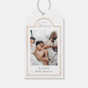 Watercolor Vintage Frame Gift Tags