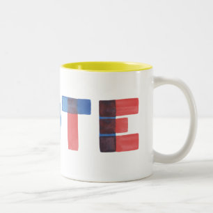 Watercolor VOTE Coffee Mug
