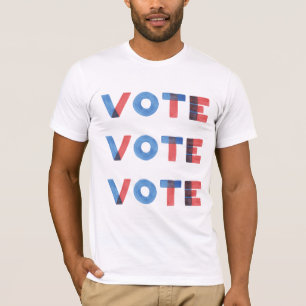 Watercolor VOTE VOTE VOTE Men’s T-shirt