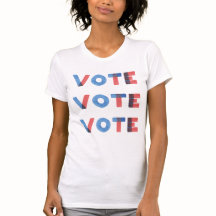 Watercolor VOTE VOTE VOTE Women’s t-shirt