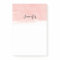 Watercolor wash Notes, pink