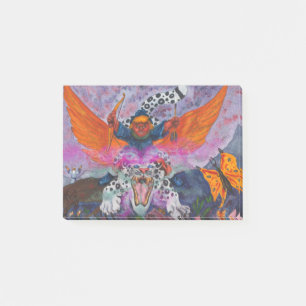 Watercolor Watercolour Fantasy Illustration World Post-it Notes