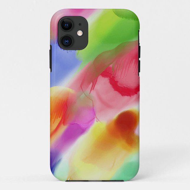 Watercolor-watercolour-texture Case-Mate iPhone Case (Back)