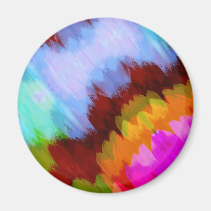Watercolor waterfall, nature 2 magnet