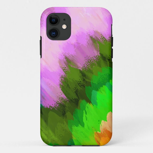 Watercolor waterfall, nature Case-Mate iPhone case (Back)