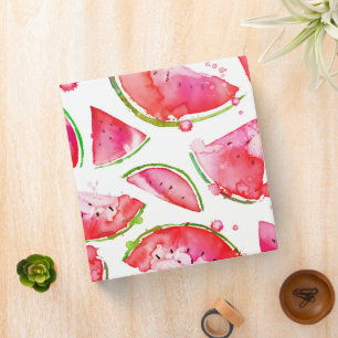 Watercolor Watermelon 1 Binder