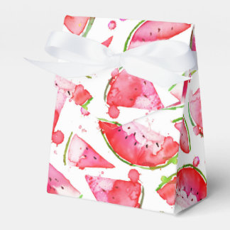 Watercolor Watermelon 1 Favor Box