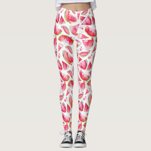 Watercolor Watermelon 1 Leggings