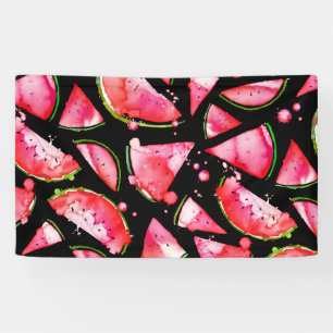 Watercolor Watermelon 2 Banner