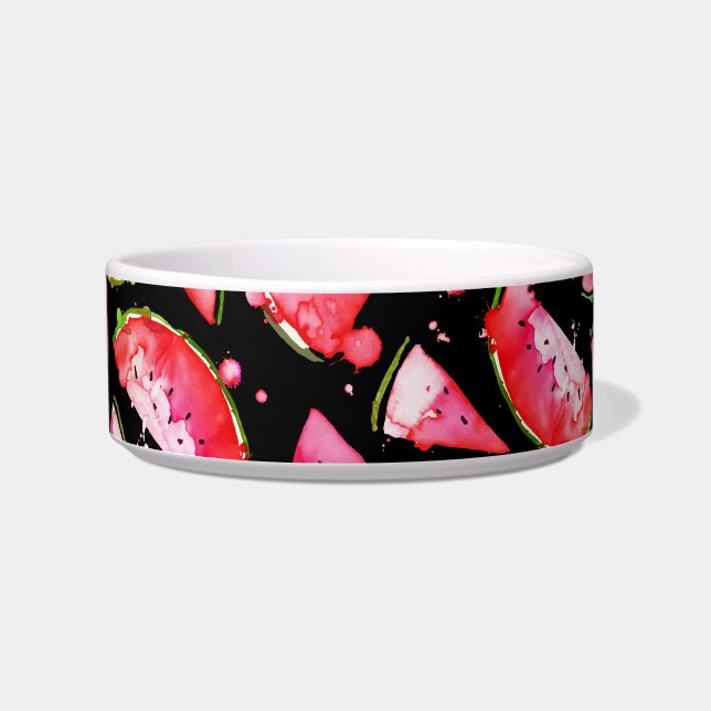 Watercolor Watermelon 2 Bowl (Front)