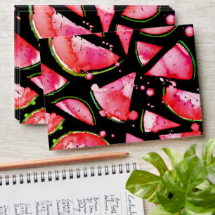 Watercolor Watermelon 2 Envelope