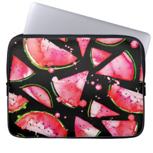 Watercolor Watermelon 2 Laptop Sleeve