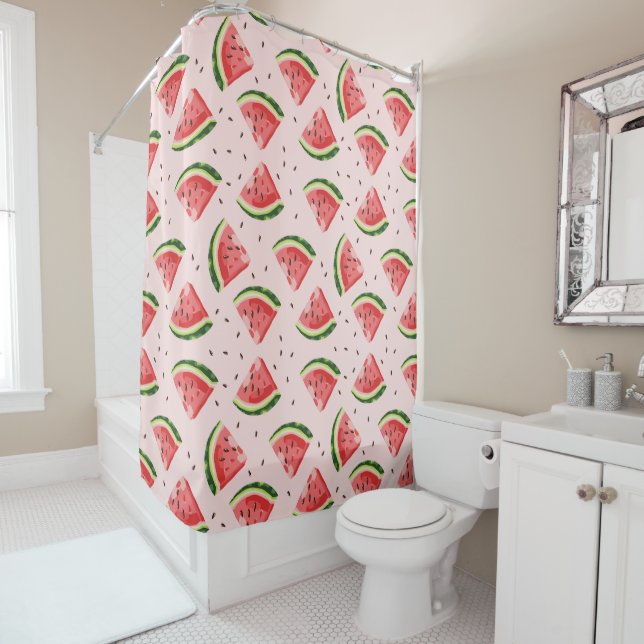 Watercolor Watermelon Fruit Pattern (In Situ)