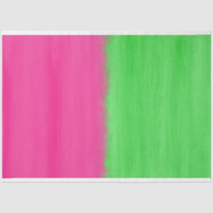 Watercolor Watermelon Ombre Tissue Paper
