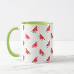 Watercolor Watermelon Pattern Mug