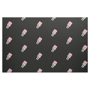 Watercolor Watermelon Pop Ice Cream Fabric