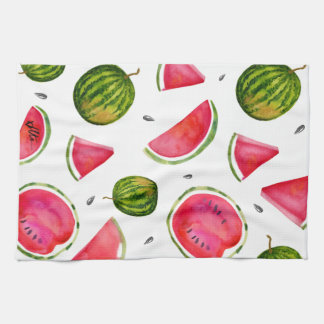 Watercolor Watermelon Tea Towel for Your Kitchen