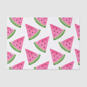 Watercolor Watermelon Wedges Tissue Paper