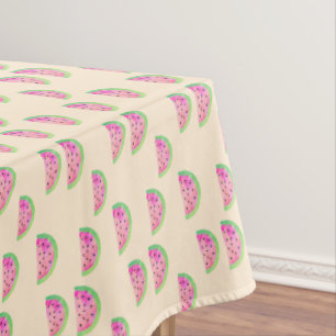 Watercolor Watermelons Tablecloth