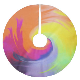 Watercolor Wave - Tree Skirt
