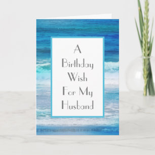 Watercolor Waves Card