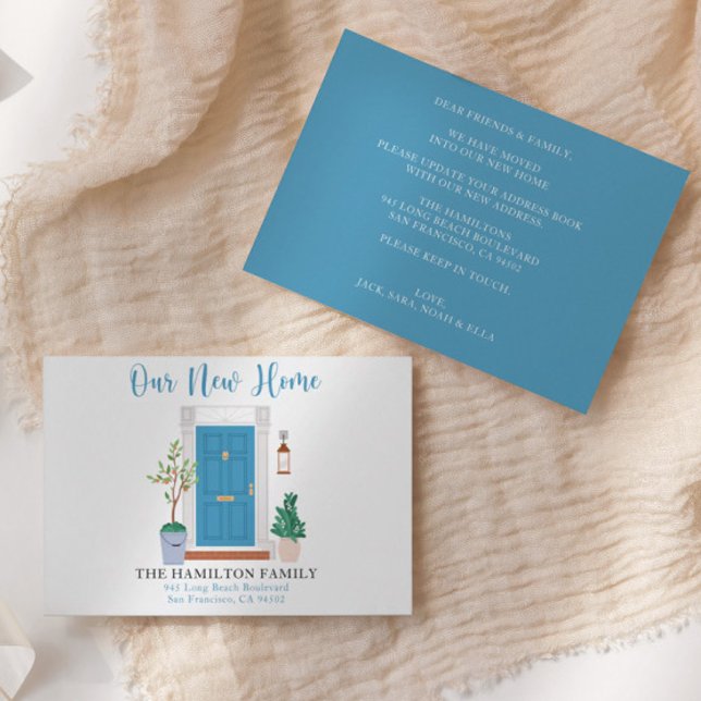 Watercolor We Have Moved New Home Announcement (Creator Uploaded)