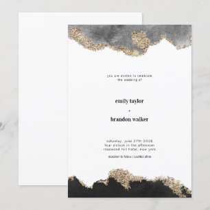 Watercolor Wedding Invitation