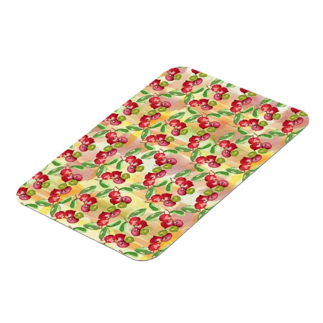 Watercolor wild berry magnet (Left Side)