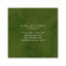 Watercolor Wild Floral Green Foliage Business Card