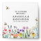 Watercolor Wild Flowers Memorial Seed Packet