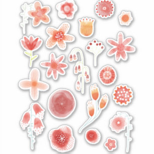 Watercolor Wildflower