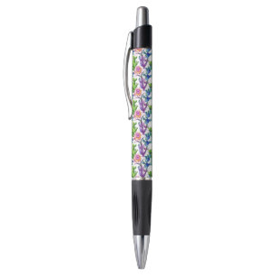 Watercolor Wildflower Cactus Pattern Pen