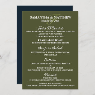 Watercolor wine bottles vineyard grapes menu