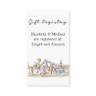 Watercolor Winnie the Pooh & Pals Gift Registry