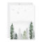 Watercolor Winter Forest Gray Baby Shower