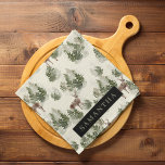 Watercolor Winter Forest Seamless Pattern Kitchen Towel<br><div class="desc">Embrace the serene beauty of winter with our Watercolor Winter Forest Seamless Pattern. This exquisite design captures the enchanting essence of a snow-covered forest,  perfect for adding a touch of seasonal magic to your life.</div>