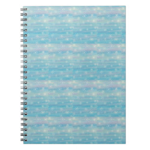 Watercolor Winter Pattern Notebook