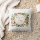 Watercolor Woodland Greenery Forest Nursery