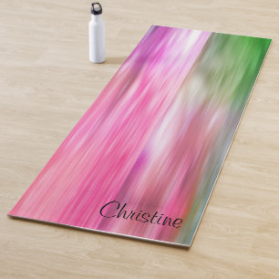 Watercolor Yoga Mat